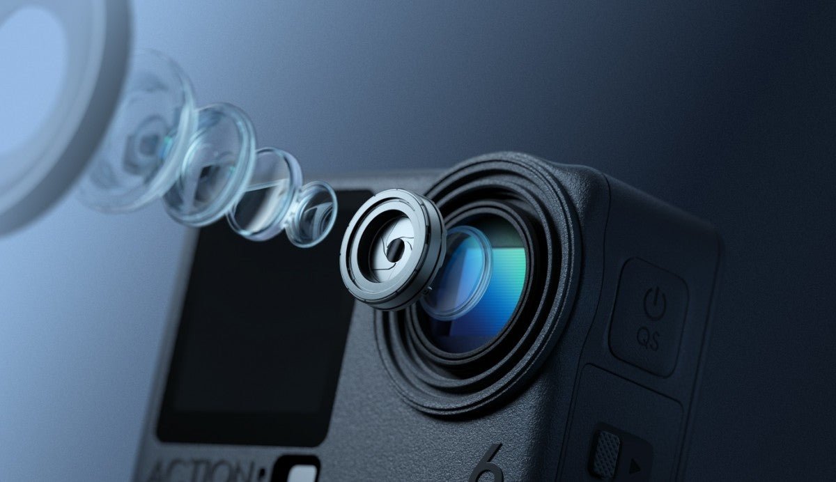 DJI Osmo Action 6 değişken diyafram ve 1/1.1" sensör ile burada - Tekno Muaz