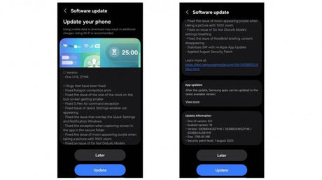 Durağan One UI 8 çok yakında, Galaxy S25 serisi beşinci güncellemesini alıyor - Tekno Muaz