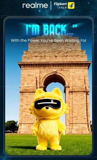 Flipkart tarafından gösterilen yeni Realme P Serisi akıllı telefon, 10.000 mAh bataryaya sahip olabilecek P4 Power olabilir. - Tekno Muaz