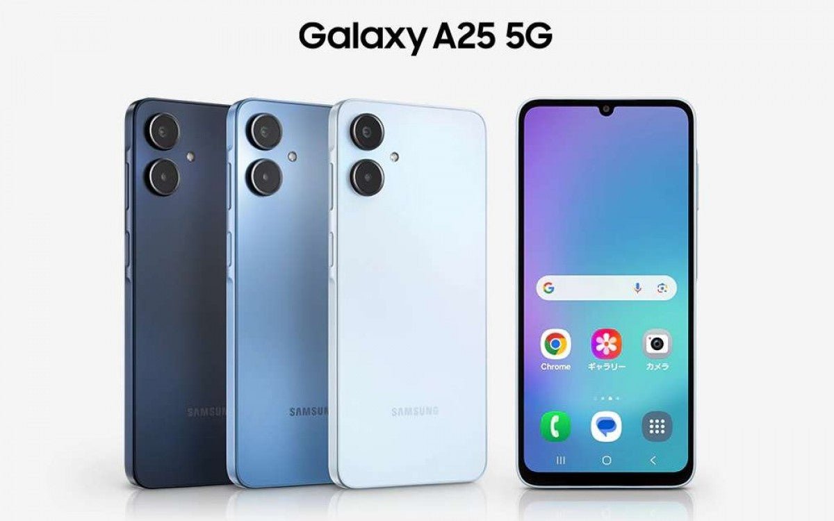 【新品、未使用】Samsung Galaxy A25 5G 8台 Galaxy A25 5G, Japonya İçin Çift Kamera Versiyonuyla Geri Döndü