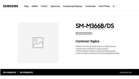 Galaxy M36 artık Samsung'un resmi web sitesinde listelendi, lansman yakında gerçekleşecek - Tekno Muaz