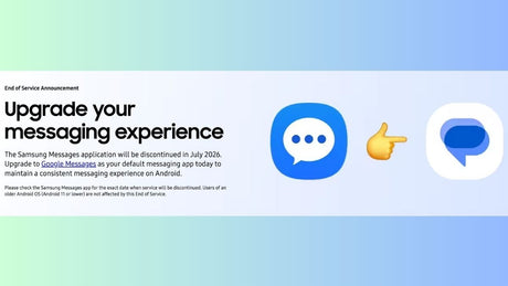 Samsung Messages Uygulaması Temmuz 2026'da Kapatılıyor