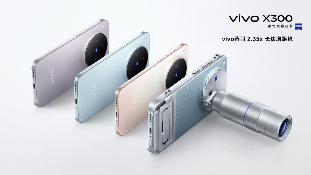 vivo X300 serisi, vivo Zeiss 2.35x telefoto tele dönüştürücü kiti ile uyumlu olacak