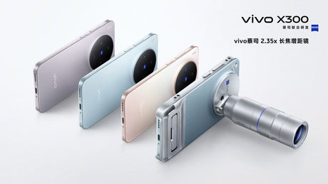 vivo X300 serisi, vivo Zeiss 2.35x telefoto tele dönüştürücü kiti ile uyumlu olacak