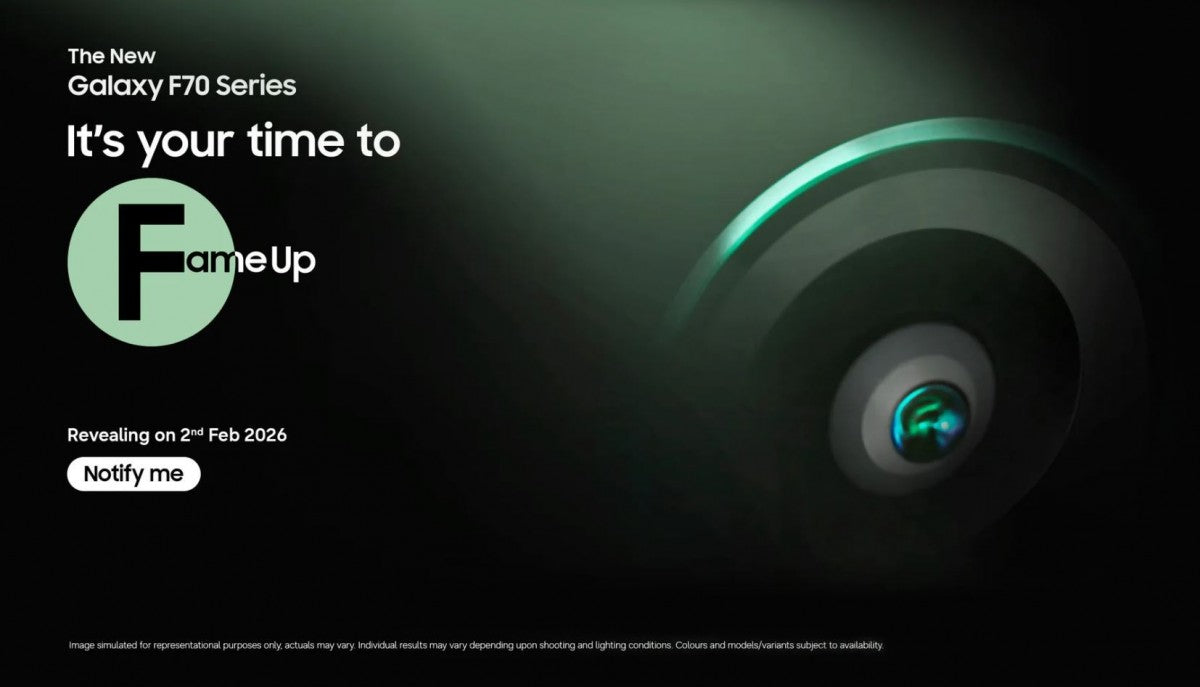 Samsung, Galaxy F70 serisini işaret etmeye başlıyor