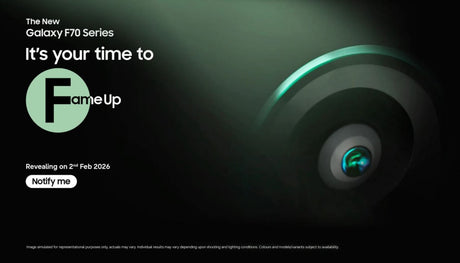 Samsung, Galaxy F70 serisini işaret etmeye başlıyor