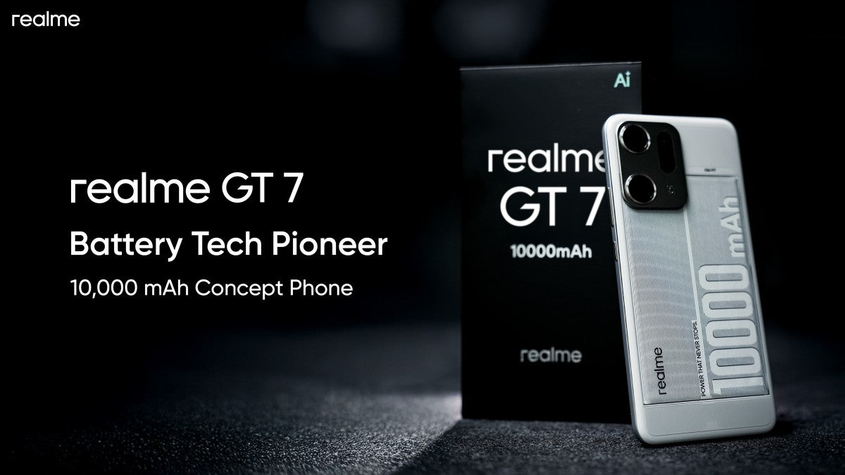 Realme, 10.000mAh bataryaya ve 320W şarj özelliğine sahip prototip telefonunu sergiliyor