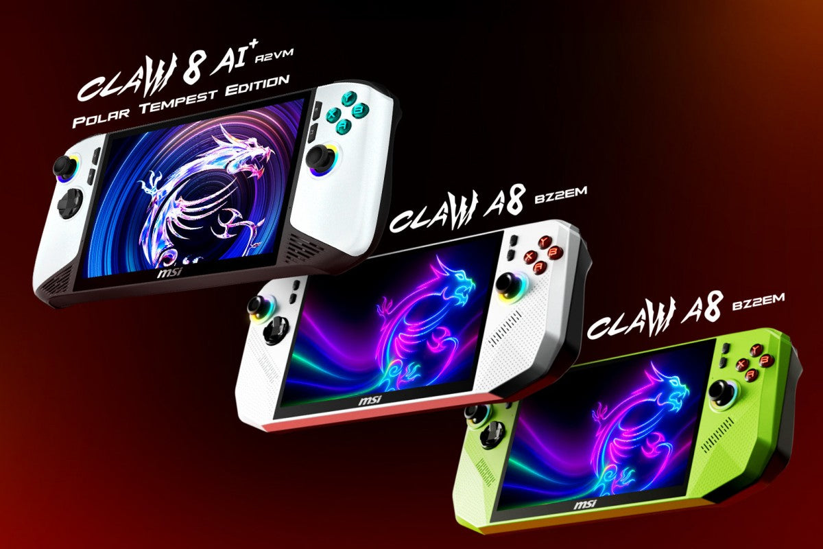 MSI, Intel ve AMD yongalarıyla yeni Claw modellerini duyurdu