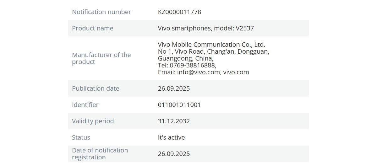 vivo X300 FE lansmanı için sertifikalandırıldı