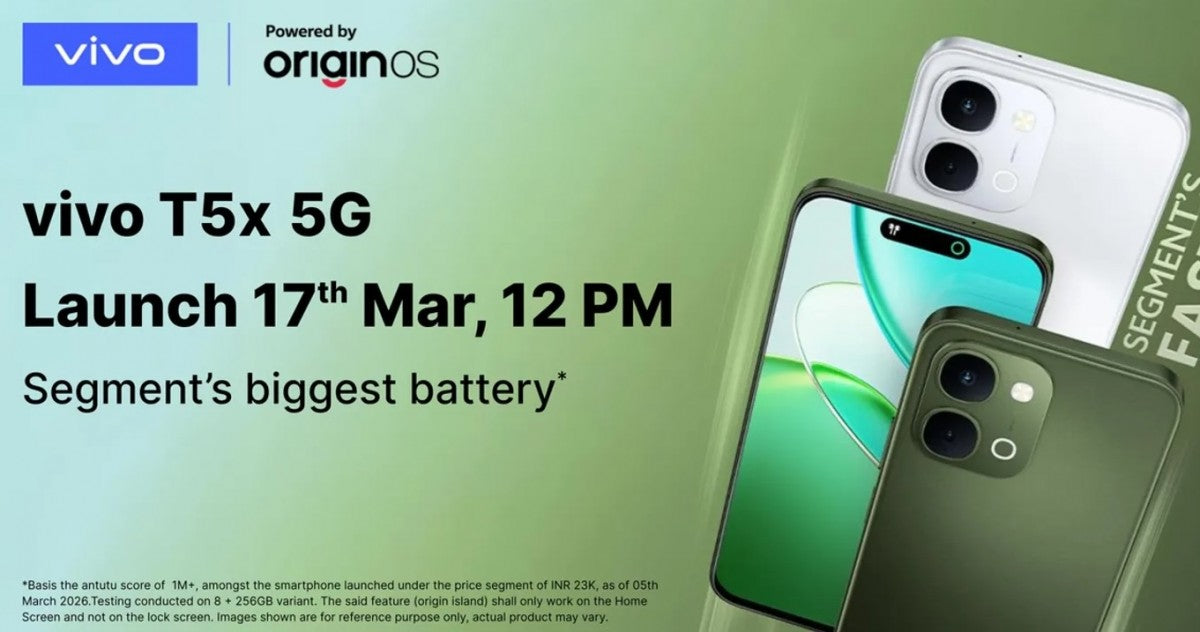 vivo T5x 5G Hindistan'da Tanıtılmaya Hazırlanıyor