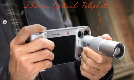 Bu tele dönüştürücü kiti, iPhone'lara 10x optik zoom getiriyor.