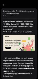 One UI 7 Beta, Samsung Galaxy S23, S23+ ve S23 Ultra modellerine belirli bölgelerde geldi