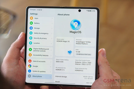 Honor Magic V5 Avrupa'da önceki modelini %75 daha fazla sattı