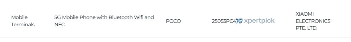 Poco F7, yakın bir lansmana doğru yol alırken başka bir sertifikasyon daha alıyor