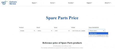 Infinix Hot 70 Pro, 5G desteği ve tek RAM/depolama seçeneği ile gelecek