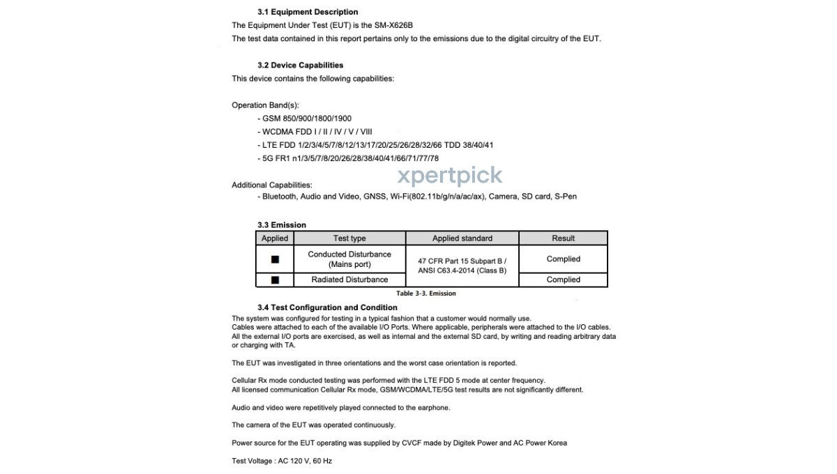 Samsung Galaxy Tab S10 FE+ FCC'yi ziyaret ediyor