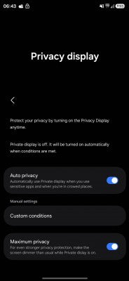 Samsung, Galaxy S26 Ultra'nın gizlilik ekranını kısa bir video ile tanıttı.