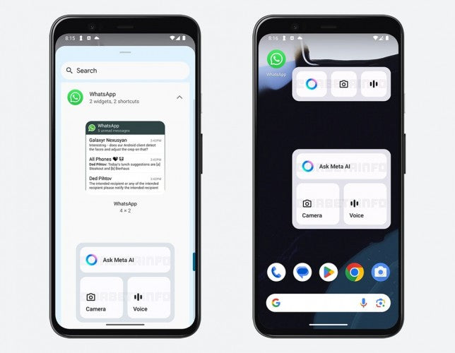 WhatsApp, Meta AI'ı daha erişilebilir hale getirmek için yeni bir widget'ı test ediyor. 

(Note: Meta AI refers to the parent company of WhatsApp, which is Meta Platforms, Inc.)