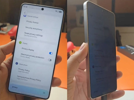 Galaxy S26 Ultra'nın Gizlilik Ekranı özelliği sızdırılan hands-on videosunda sergilendi