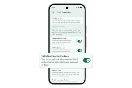 Google, Android hırsızlık koruma özelliklerini genişletiyor