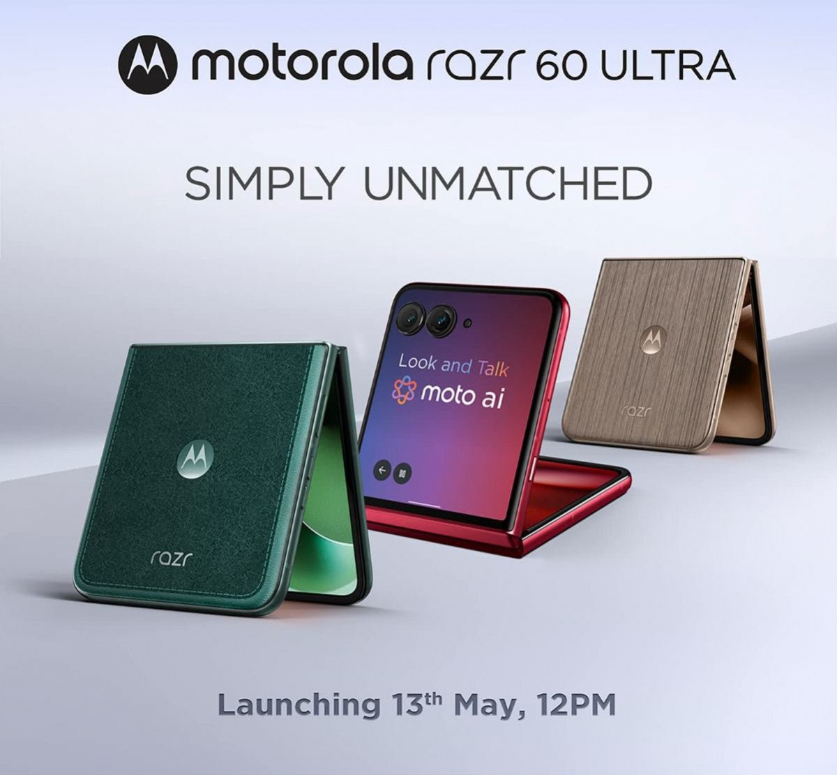 Motorola, Hindistan için Razr 60 Ultra'nın piyasaya çıkış tarihini duyurdu.