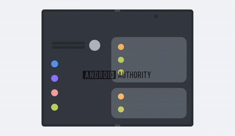 Samsung'un geniş Galaxy Z Fold One UI 9'da görüldü. 

(Note: The translation may vary depending on the context and target audience.)