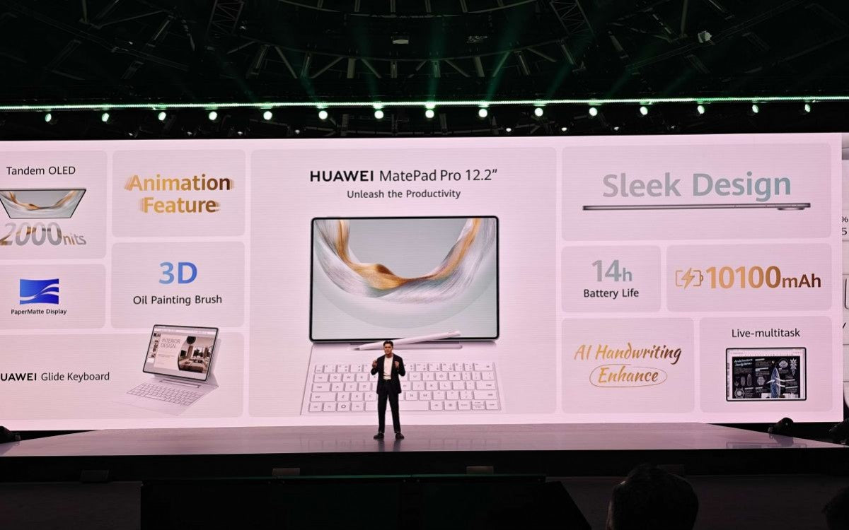 Huawei, PaperMatte ekranlı MatePad Pro 12.2" ve Freebuds 6'yı küresel piyasaya sunuyor