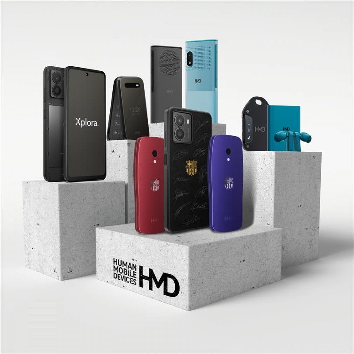 HMD, gençlere yönelik Fusion X1'i tanıttı. Barca Fusion da eşlik ediyor.