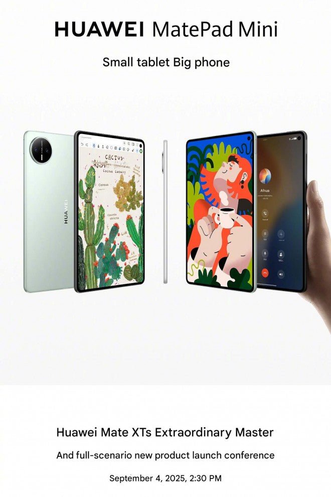 Huawei MatePad Mini lansman öncesinde sızdırıldı - Tekno Muaz
