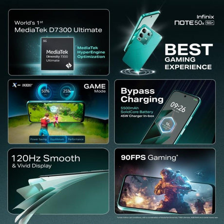 Infinix Note 50x, Dimensity 7300 Ultimate ile resmen duyuruldu - Tekno Muaz