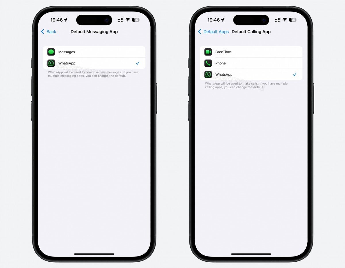 iPhone yakında WhatsApp'ı varsayılan arama ve mesajlaşma uygulaması olarak ayarlamanıza izin verecek - Tekno Muaz