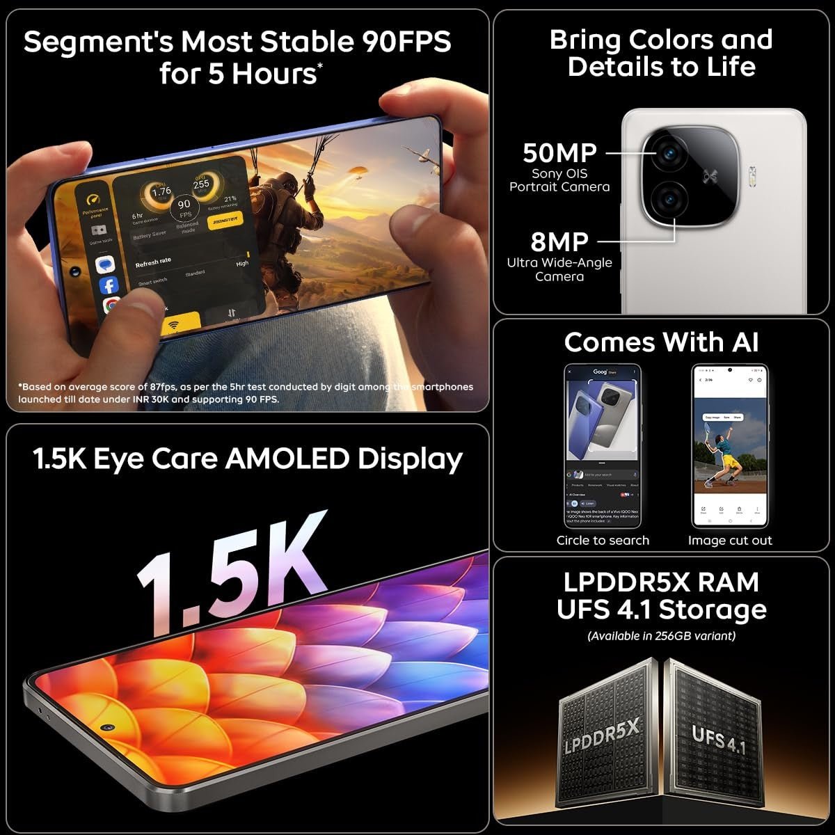 iQOO Neo 10R, 6.78 inç 144Hz ekran, SD 8s Gen 3 ve 6.400mAh batarya ile Hindistan'a geliyor - Tekno Muaz