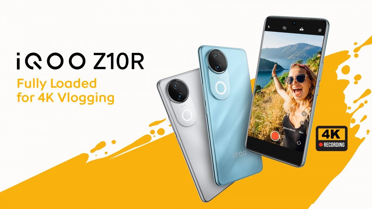iQOO Z10R, Dimensity 7400 yongalı işlemci, 4K özçekim kamerası ve dört eğimli AMOLED ekran ile tanıtıldı - Tekno Muaz