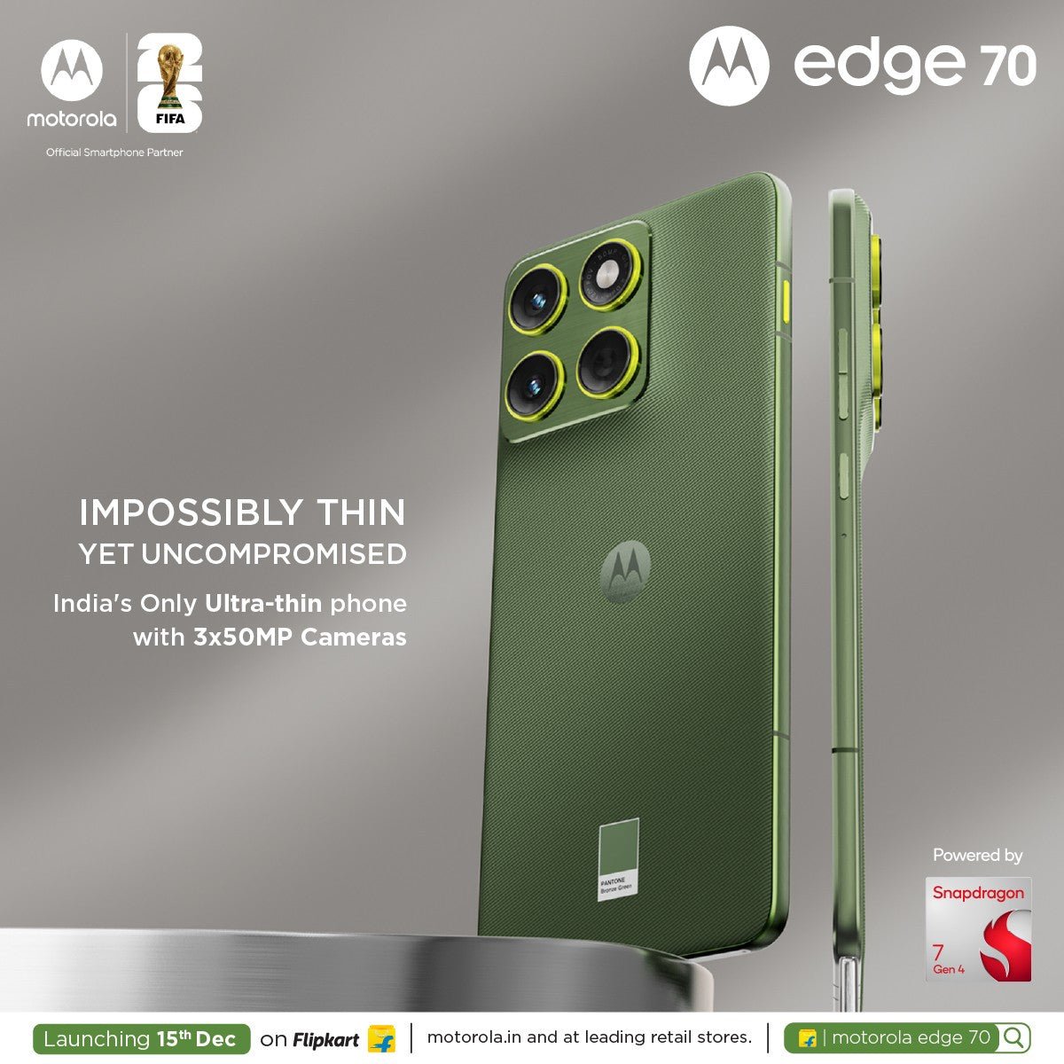 Motorola Edge 70, 15 Aralık'ta Hindistan'da tanıtılacak - Tekno Muaz