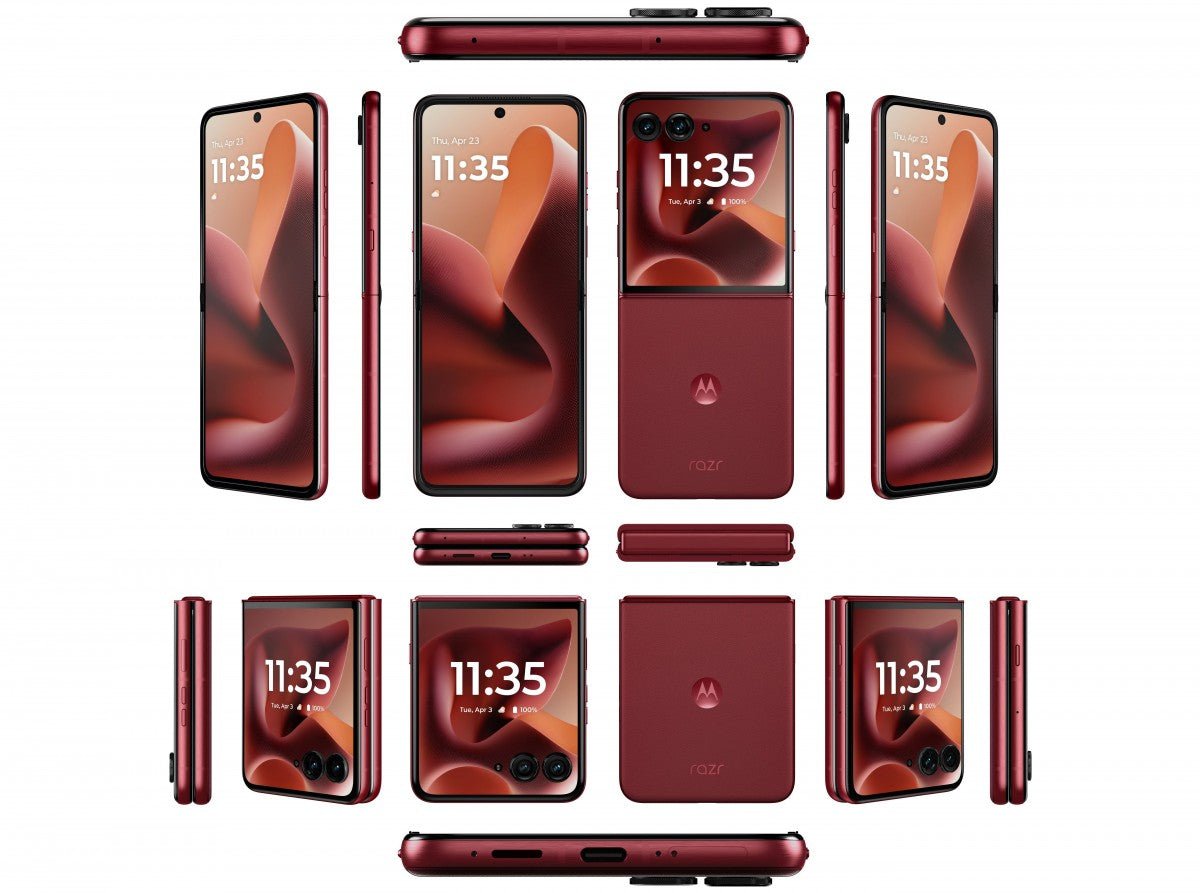 Motorola Razr 60 Ultra, kırmızı renk seçeneğini gösteren yeni renderlar sızdırıldı - Tekno Muaz