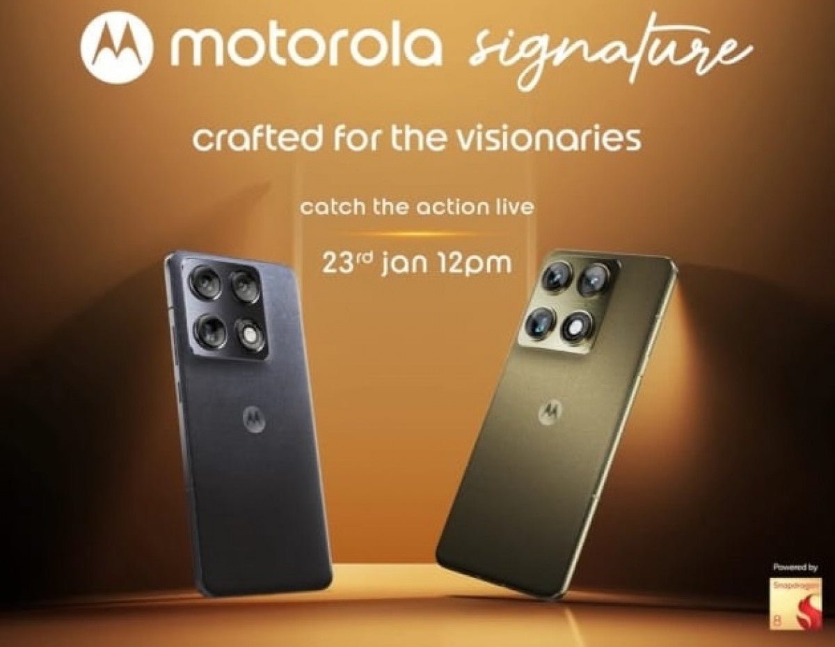 Motorola Signature'ın Hindistan lansman tarihi onaylandı, fiyat sızıntıları - Tekno Muaz
