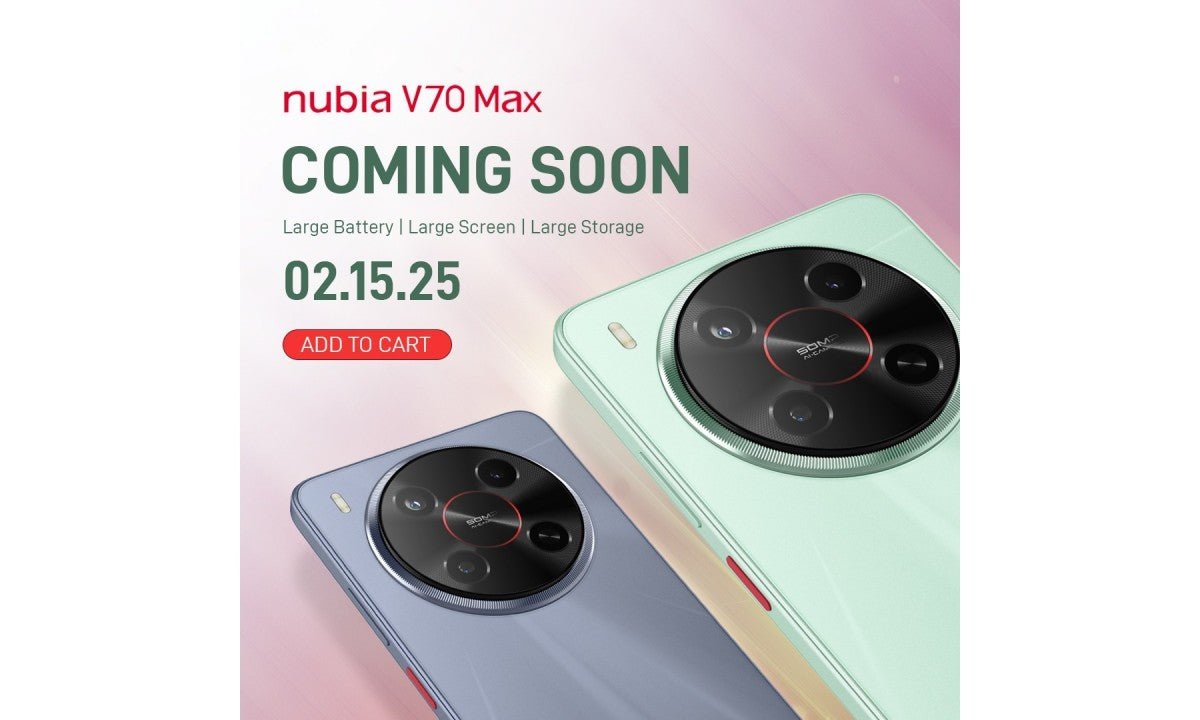 "Nubia V70 Max: 15 Şubat'ta Geliyor, İşte Özellikleri!" - Tekno Muaz