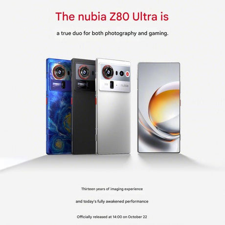 Nubia Z80 Ultra'nın piyasaya çıkış tarihi onaylandı, tasarımı ortaya çıktı - Tekno Muaz