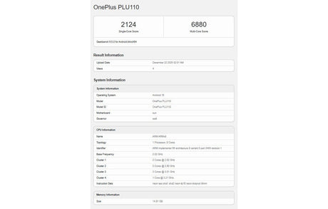 OnePlus Turbo, muhtemelen Geekbench testinden geçti ve onu güçlendiren yonga setini ortaya çıkardı. - Tekno Muaz