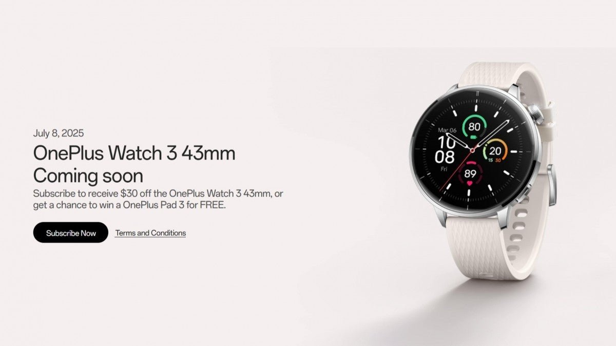OnePlus Watch 3'ün 43mm modelinin özellikleri ve renk seçenekleri, 8 Temmuz lansmanından önce ortaya çıktı. - Tekno Muaz