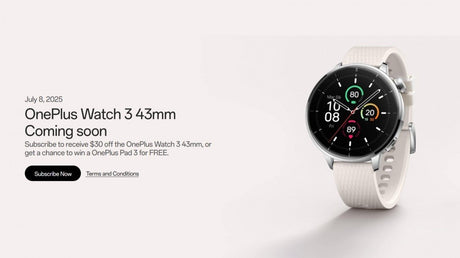 OnePlus Watch 3'ün 43mm modelinin özellikleri ve renk seçenekleri, 8 Temmuz lansmanından önce ortaya çıktı. - Tekno Muaz