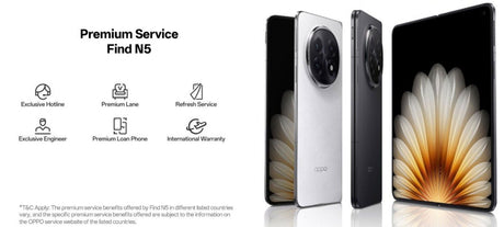 Oppo, Find N5 için Premium Hizmet programını tanıttı - Tekno Muaz