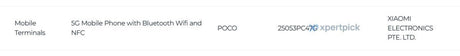 Poco F7, yakın bir lansmana doğru yol alırken başka bir sertifikasyon daha alıyor - Tekno Muaz