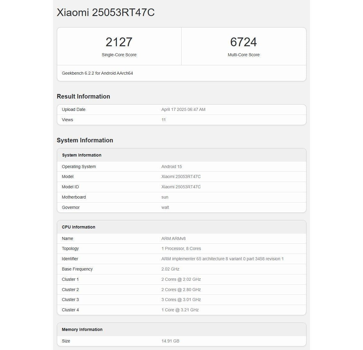 Redmi Turbo 4 Pro Geekbench testinden geçti, bazı özellikler doğrulandı - Tekno Muaz
