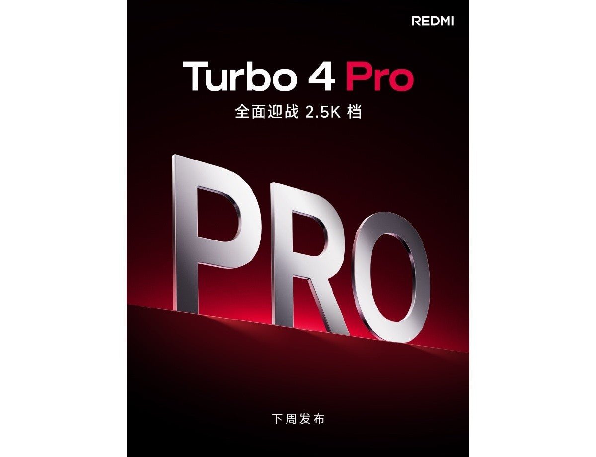 Redmi Turbo 4 Pro'nun tam özellikleri ve görüntüleri, lansmanından bir hafta önce taşıyıcı listesinde ortaya çıktı.