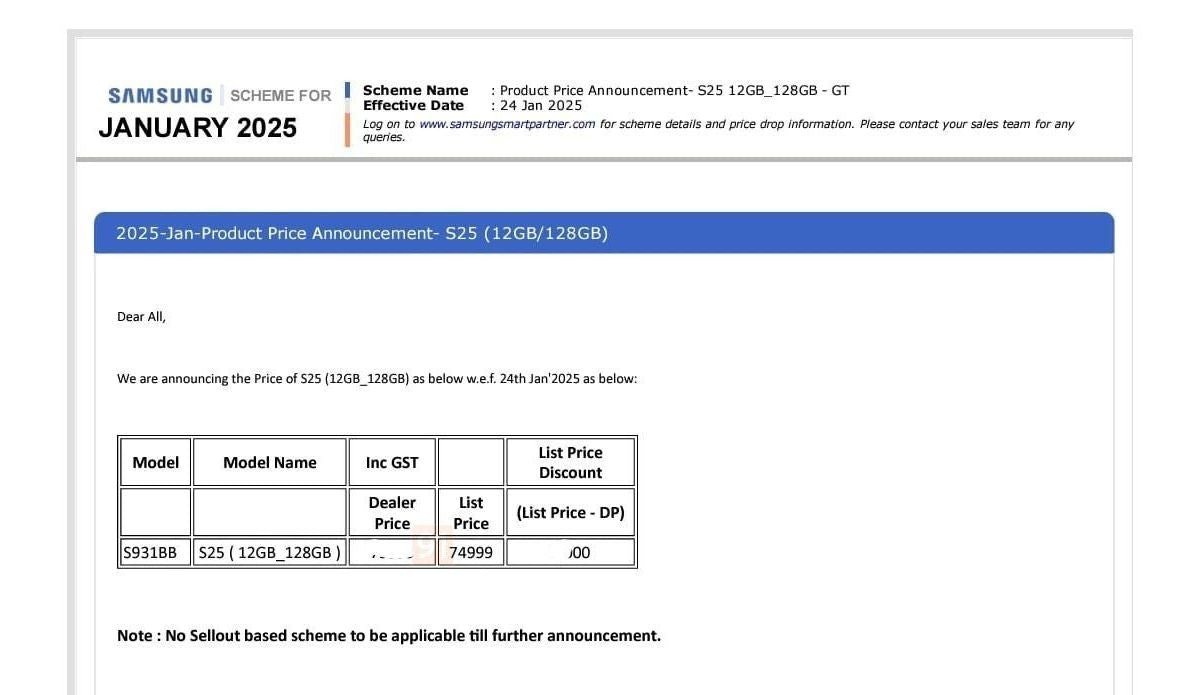 "Samsung Galaxy S25 128GB, Hindistan'da Satışa Çıkıyor! İşte Fiyatı!" - Tekno Muaz