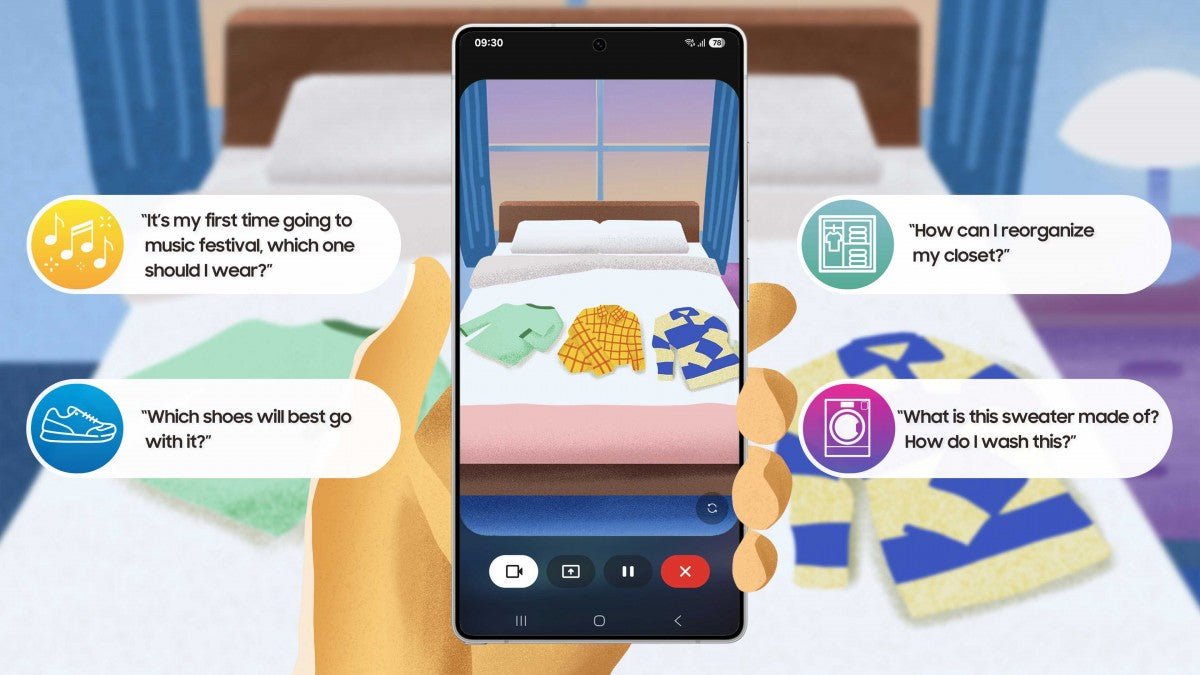 Samsung Galaxy S25 serisi, en son Gemini Live güncellemesi ile gerçek zamanlı görsel yapay zeka özelliğine sahip oldu. - Tekno Muaz