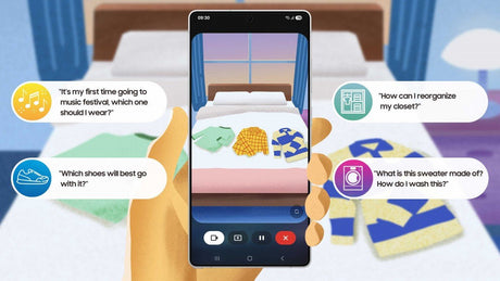 Samsung Galaxy S25 serisi, en son Gemini Live güncellemesi ile gerçek zamanlı görsel yapay zeka özelliğine sahip oldu. - Tekno Muaz