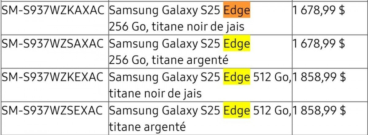 Samsung yanlışlıkla Galaxy S25 Edge fiyatını açıkladı - Tekno Muaz