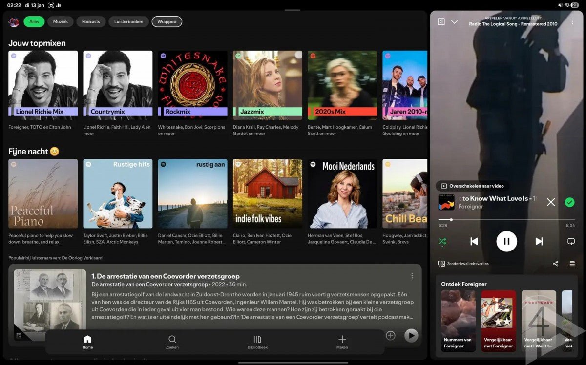 Spotify, Android tabletleri için yeni bir kullanıcı arayüzü kazanıyor - Tekno Muaz